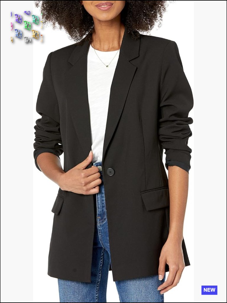 Longline Blazer Timeless Wardrobe Staple Classic Chic Minimal Elegant Drapey